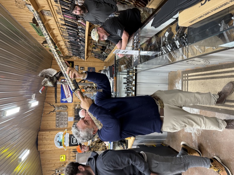 Inside the gun store