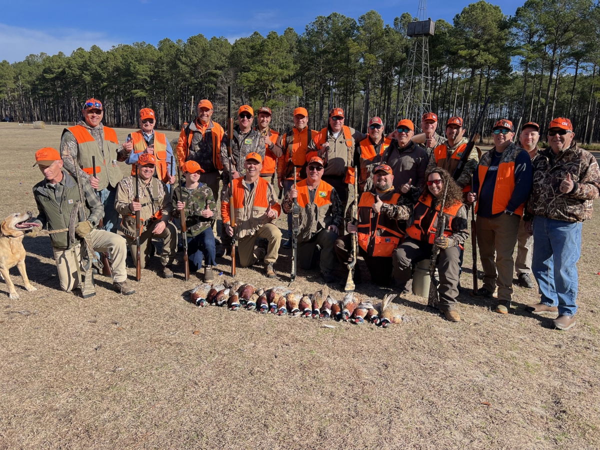 Pheasant hunting at Allen Brothers