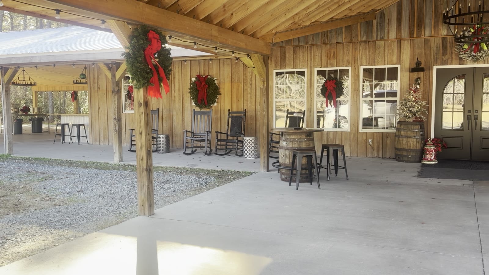 Christmas at the venue
